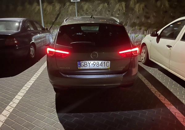 Opel Insignia cena 49500 przebieg: 378000, rok produkcji 2018 z Bytów małe 497